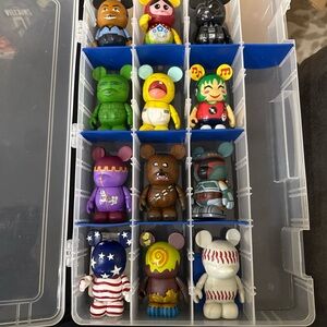 Disney Vinylmation Colorful Vinyl Collectible Toy Set